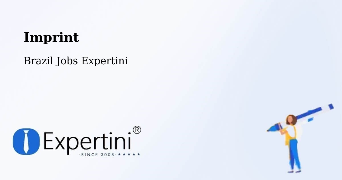 Imprint – Itajaí - Brazil Jobs Expertini